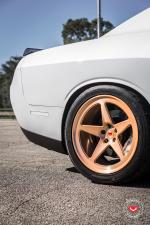 Dodge Challenger SRT Hellcat on Vossen Wheels (LC-101) 2018 года